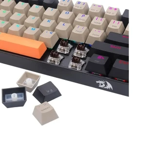 کیبورد بی سیم مکانیکال گیمینگ ردراگون مدل  Elite K530OG BK GY RGB PRO